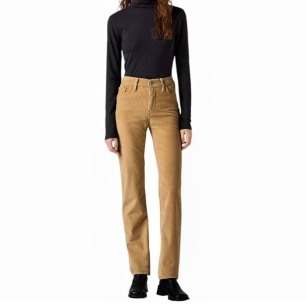 LEVI’S 314 shaping straight corduroy pants